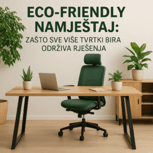 Eco-friendly namještaj: zašto sve više tvrtki bira održiva rješenja